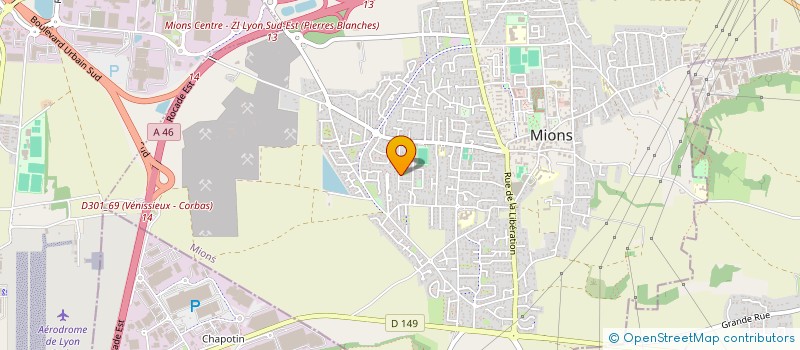 localisation de l'entreprise BS2A à MIONS