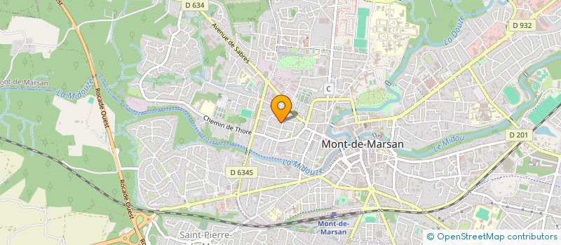 localisation de l'entreprise BS2A à MONT-DE-MARSAN