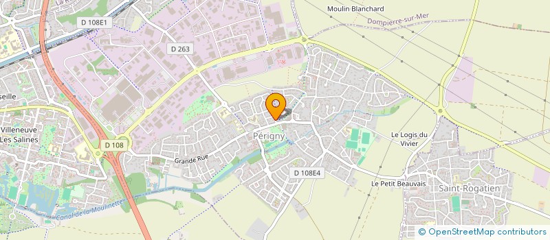 localisation de l'entreprise BS2A DE BEAULIEU  PERIGNY