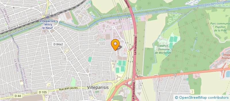 localisation de l'entreprise BS7 SERVICES  VILLEPARISIS