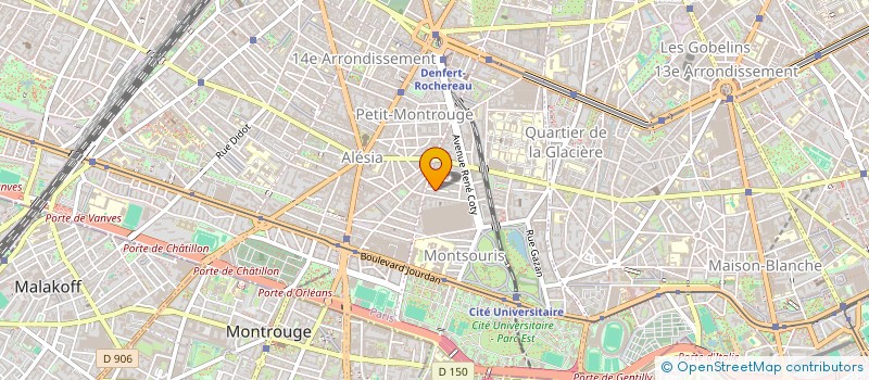 localisation de l'entreprise BSA  PARIS