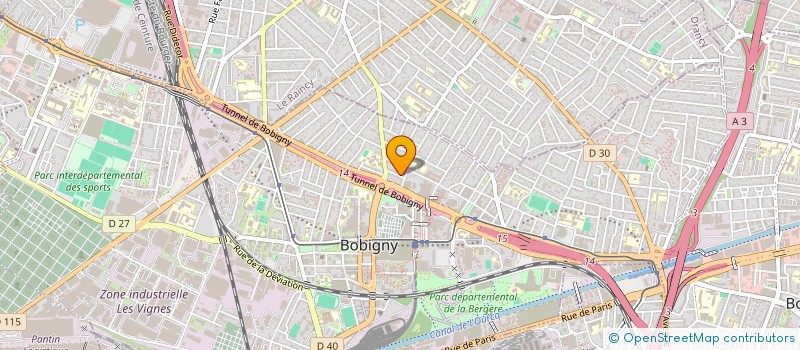 localisation de l'entreprise BSA à BOBIGNY