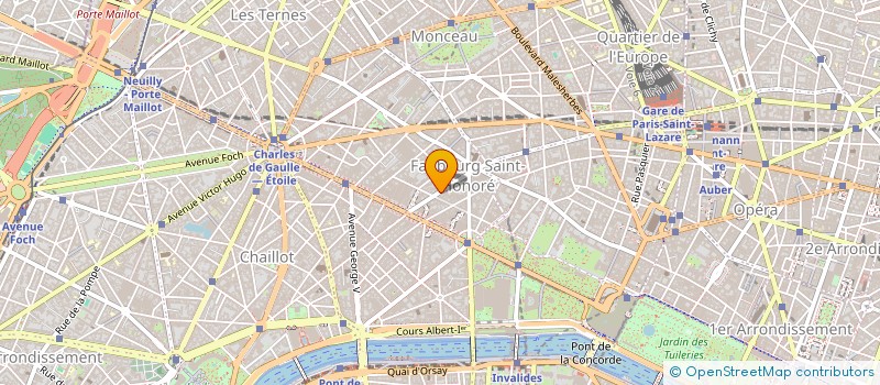 localisation de l'entreprise BSA à PARIS