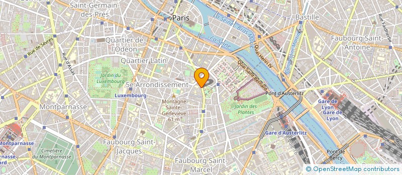 localisation de l'entreprise BSA  PARIS