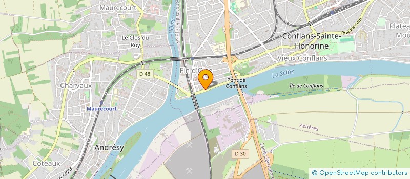 localisation de l'entreprise BSA  CONFLANS-SAINTE-HONORINE