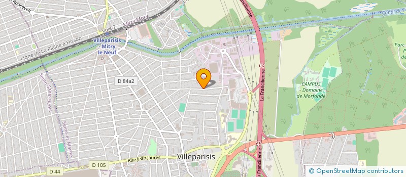 localisation de l'entreprise BSA LAROCHE  VILLEPARISIS