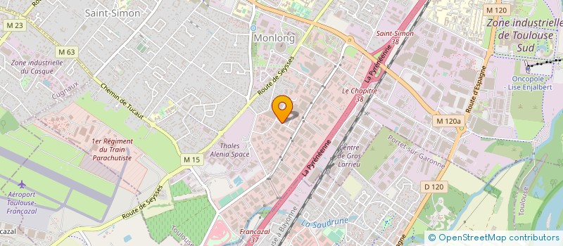localisation de l'entreprise BSA OCCITANIE à TOULOUSE
