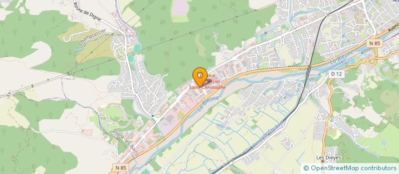 localisation de l'entreprise BSAD DIGNOISE à DIGNE-LES-BAINS