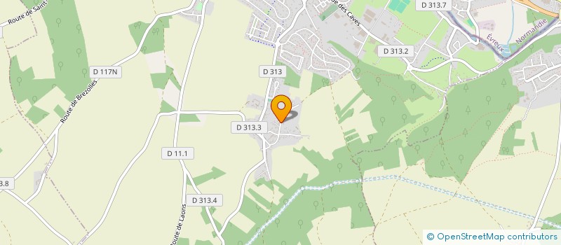 localisation de l'entreprise BSAM à SAINT-LUBIN-DES-JONCHERETS