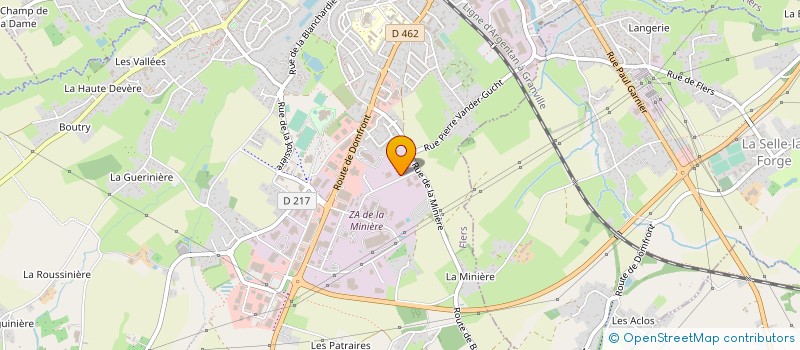 localisation de l'entreprise BSB à FLERS