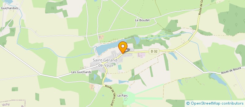 localisation de l'entreprise BSB à SAINT-GERAND-DE-VAUX