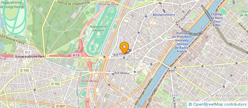 localisation de l'entreprise BSB  PARIS