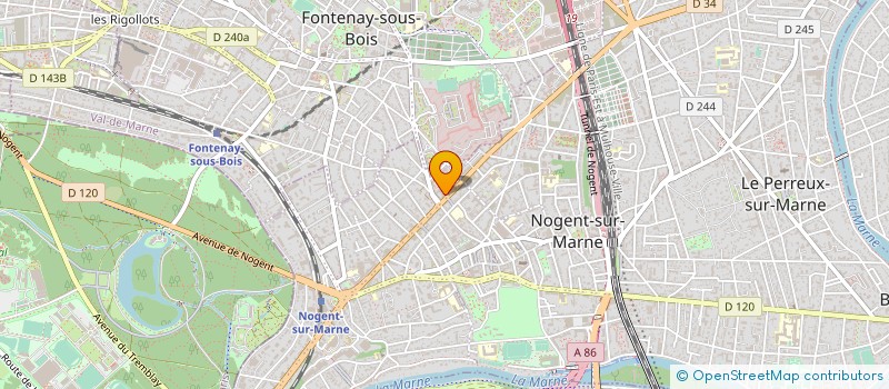 localisation de l'entreprise BSB  NOGENT-SUR-MARNE