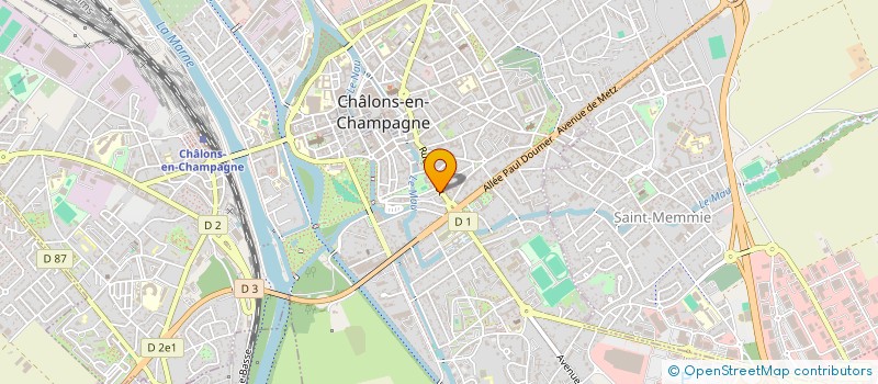 localisation de l'entreprise BSB BATIMENT  CHALONS-EN-CHAMPAGNE