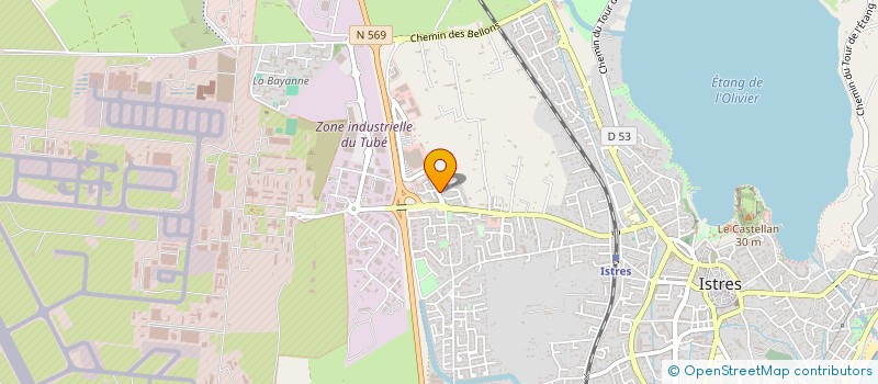 localisation de l'entreprise BSB COMPANY  ISTRES