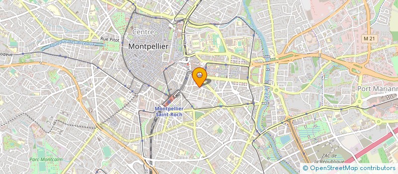 localisation de l'entreprise BSB INVESTISSEMENTS à MONTPELLIER