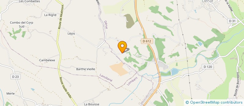 localisation de l'entreprise BSB RACING  DENAT