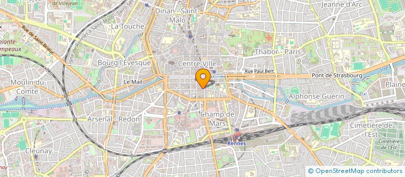 localisation de l'entreprise BSBAT  RENNES