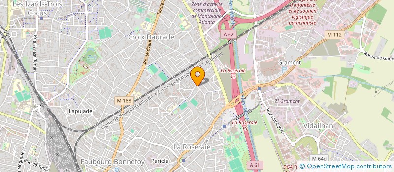 localisation de l'entreprise BSBB  TOULOUSE