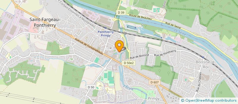 localisation de l'entreprise BSBB- BLUES&ROCK PRODUCTION  PRINGY