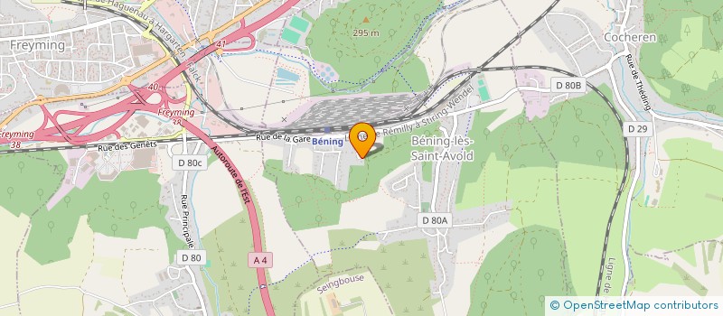 localisation de l'entreprise BSBC  BENING-LES-SAINT-AVOLD