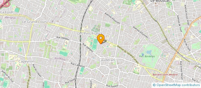 localisation de l'entreprise BSBH STRATEGY  BORDEAUX