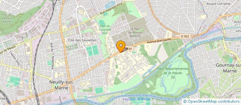 localisation de l'entreprise BSBL à NEUILLY-SUR-MARNE