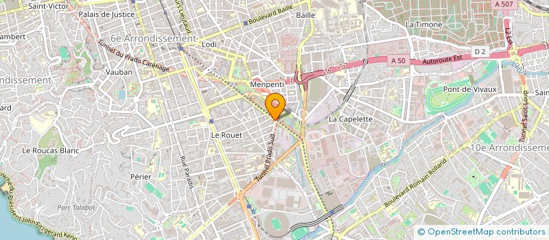 localisation de l'entreprise BSBR LOGISTICS  MARSEILLE