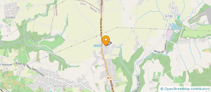 localisation de l'entreprise BSC  CHUZELLES