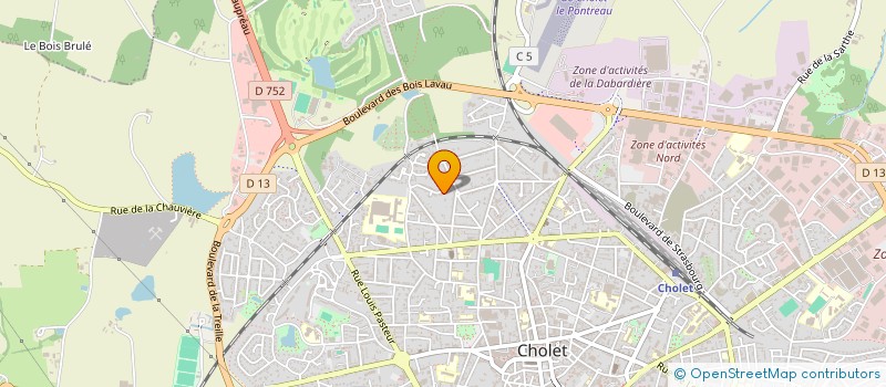 localisation de l'entreprise BSC à CHOLET