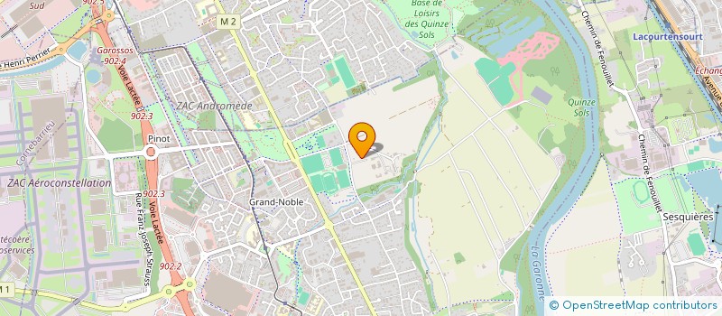 localisation de l'entreprise BSC ATHLETISME à BLAGNAC