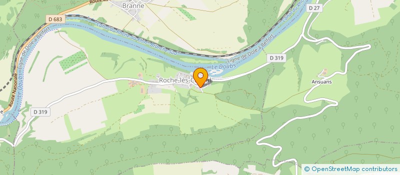 localisation de l'entreprise BSC CONCEPTION à ROCHE-LES-CLERVAL