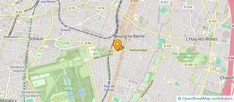 localisation de l'entreprise BSC CONSULTING à BOURG-LA-REINE