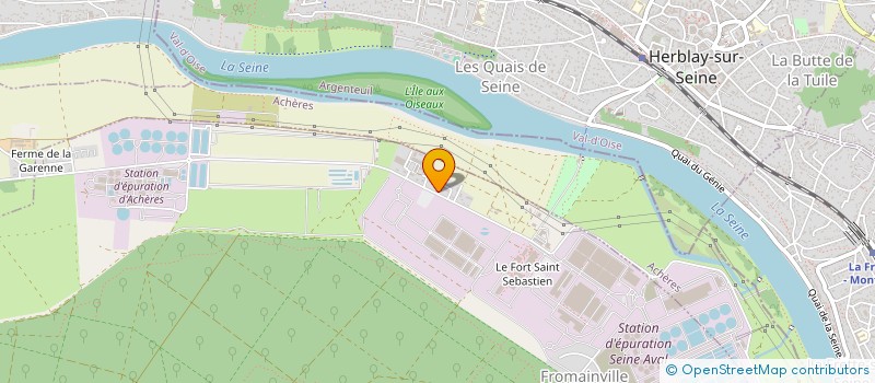 localisation de l'entreprise BSC IMMO 2  SAINT-GERMAIN-EN-LAYE