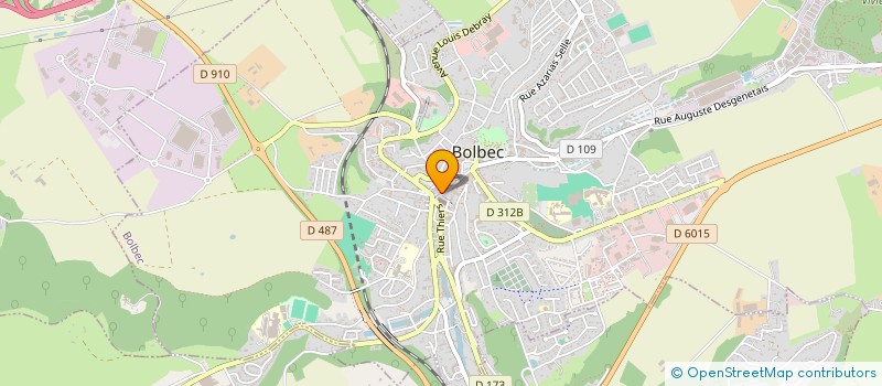 localisation de l'entreprise BSC INITIATIVES - LE COSMOPOLIS  BOLBEC