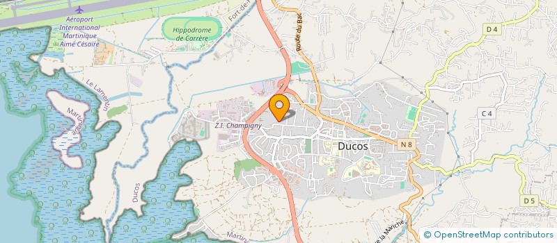 localisation de l'entreprise BSC REMORQUAGE  DUCOS