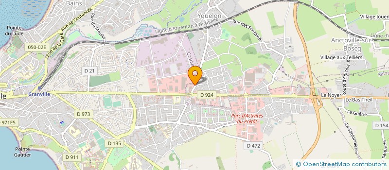 localisation de l'entreprise BSCB  YQUELON