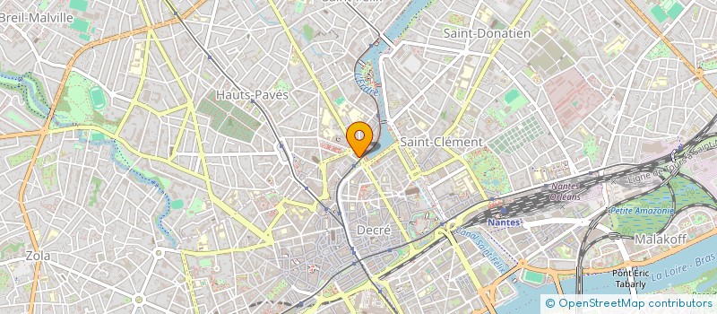 localisation de l'entreprise BSCG44  NANTES