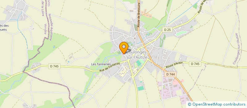 localisation de l'entreprise BSCH  COULONGES-SUR-L'AUTIZE