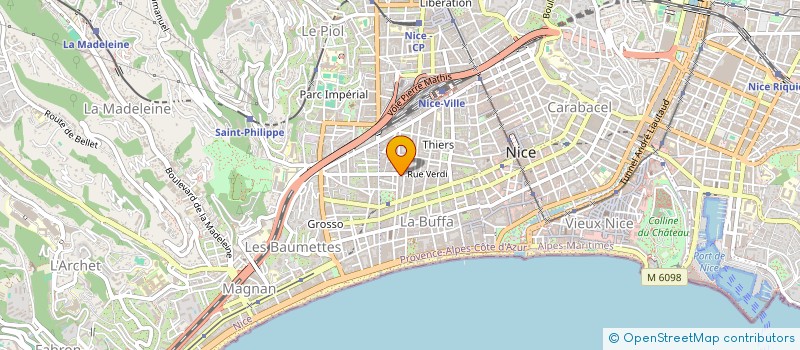 localisation de l'entreprise BSCL à NICE
