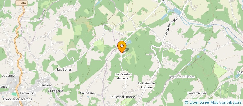 localisation de l'entreprise BSCP à PROISSANS