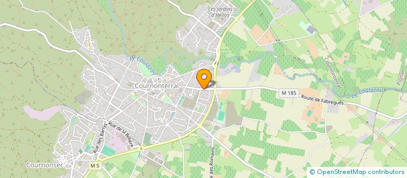 localisation de l'entreprise BSCP à COURNONTERRAL