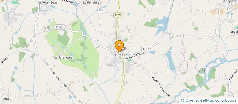 localisation de l'entreprise BSCT  PRIVEZAC