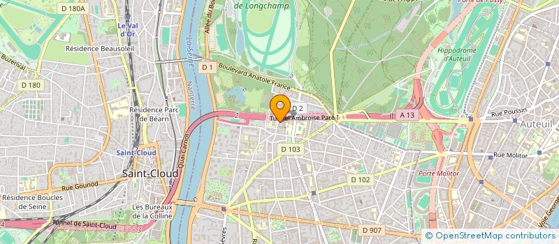 localisation de l'entreprise BSD 104 à BOULOGNE-BILLANCOURT