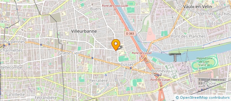 localisation de l'entreprise BSD 19 à VILLEURBANNE