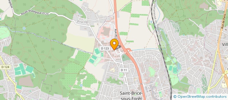 localisation de l'entreprise BSD 52 à SAINT-BRICE-SOUS-FORET