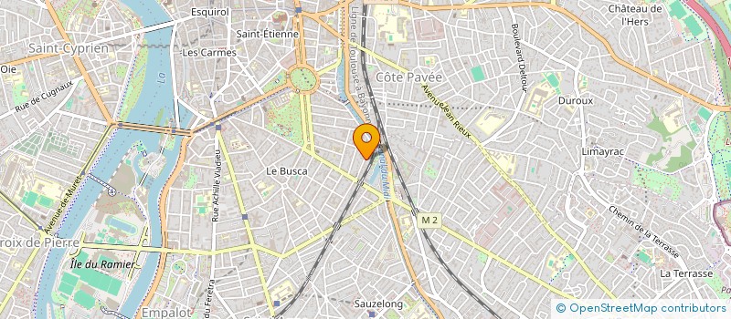 localisation de l'entreprise BSD INVEST  TOULOUSE