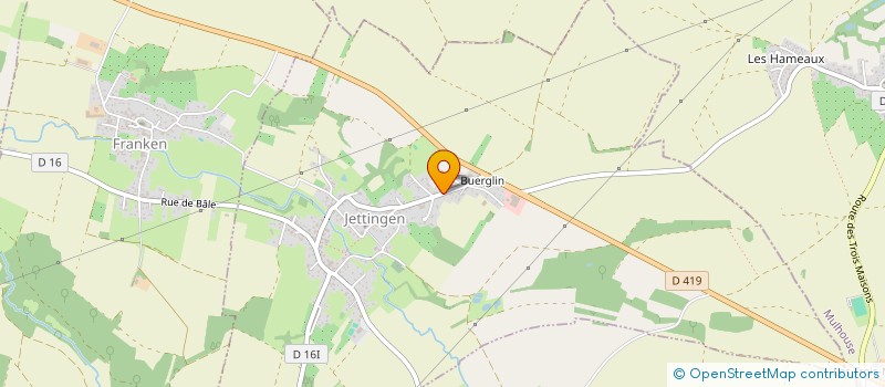 localisation de l'entreprise BSD SERVICES  JETTINGEN