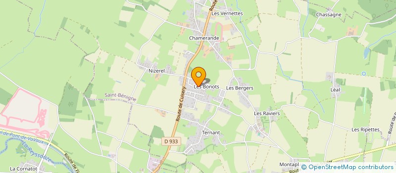 localisation de l'entreprise BSD SOFT  SAINT-BENIGNE