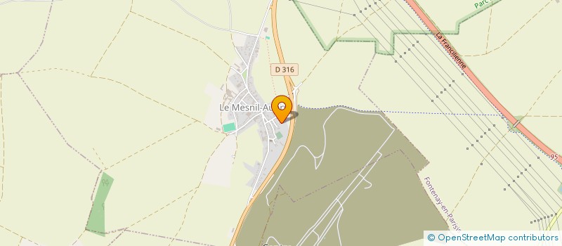 localisation de l'entreprise BSD18  LE MESNIL-AUBRY